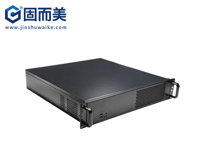 2u工控服务器外壳|标准2u机箱|450mm深度支持ATX PSU电源3个3.5寸硬盘位|